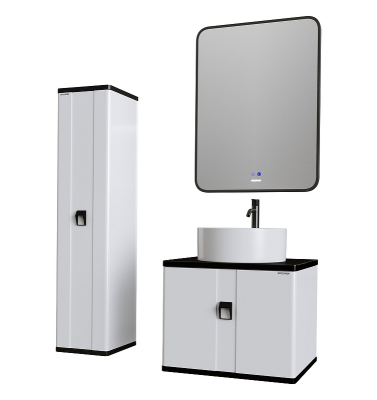 Тумба под раковину Grossman Норма 60 106016 подвесная цвет Белый глянцевый