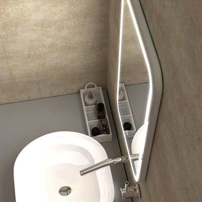 Зеркало Mixline Альдо 80 545878 с подсветкой с сенсорным выключателем