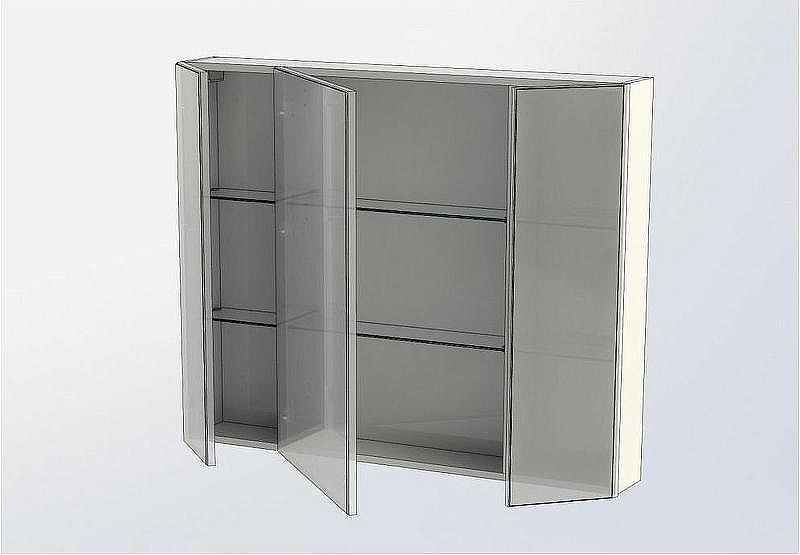 Зеркальный шкаф Aquanet Орлеан 105 L 183078 Белый, купить, цена, заказать, магазин, доставка, скидка, промокод, купить, цена, заказать, магазин, доставка, скидка, промокод