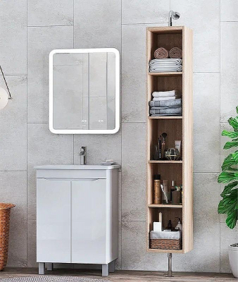 Тумба под раковину Vigo Grani 60 tn.GRI.ELI.60.2D Белая