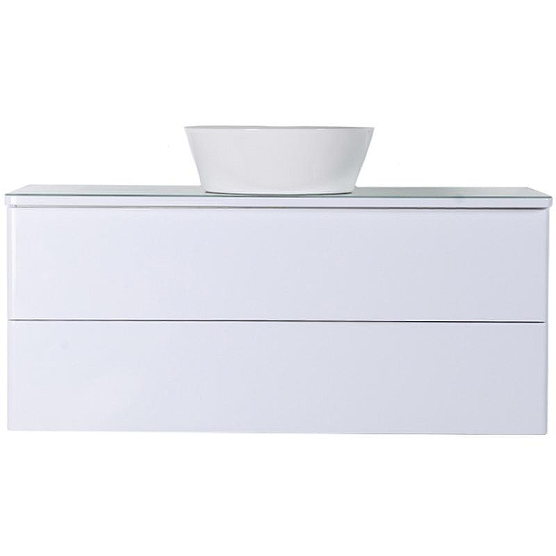 Тумба с раковиной Orange Otto 100 Ot-100TuGLASS+B08-360W подвесная Белый глянец, купить, цена, заказать, магазин, доставка, скидка, промокод, купить, цена, заказать, магазин, доставка, скидка, промокод