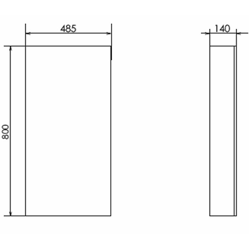 Зеркальный шкаф Comforty Порто 50 00-00009233 Дуб дымчатый, купить, цена, заказать, магазин, доставка, скидка, промокод, купить, цена, заказать, магазин, доставка, скидка, промокод