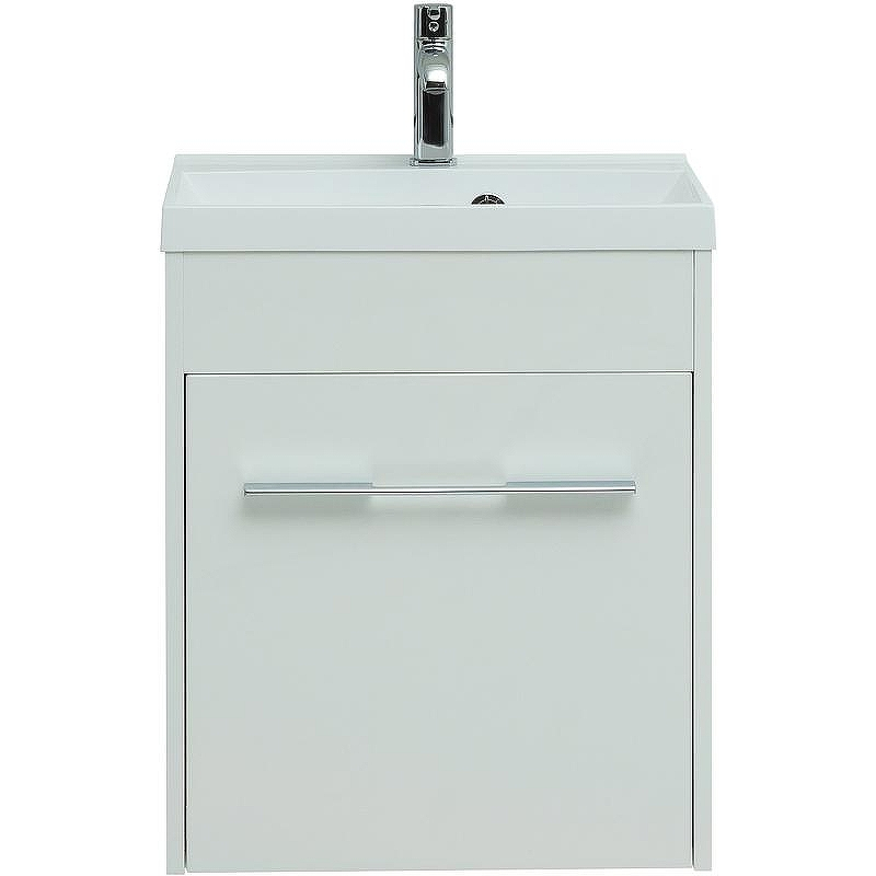 Тумба под раковину Aquanet Августа 50 274140 подвесная Белый глянец, купить, цена, заказать, магазин, доставка, скидка, промокод, купить, цена, заказать, магазин, доставка, скидка, промокод