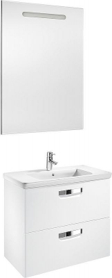 Тумба под раковину Roca The Gap 70 ZRU9302733 подвесная Белая матовая