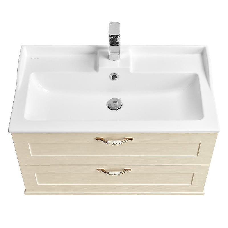 Тумба под раковину Aquaton Леон 80 1A186301LBPR0 подвесная Дуб бежевый, купить, цена, заказать, магазин, доставка, скидка, промокод, купить, цена, заказать, магазин, доставка, скидка, промокод