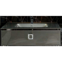 Тумба под раковину Boheme Armadi Art Lucido 100 770-100-GR подвесная Графит глянцевый, купить, цена, заказать, магазин, доставка, скидка, промокод, купить, цена, заказать, магазин, доставка, скидка, промокод