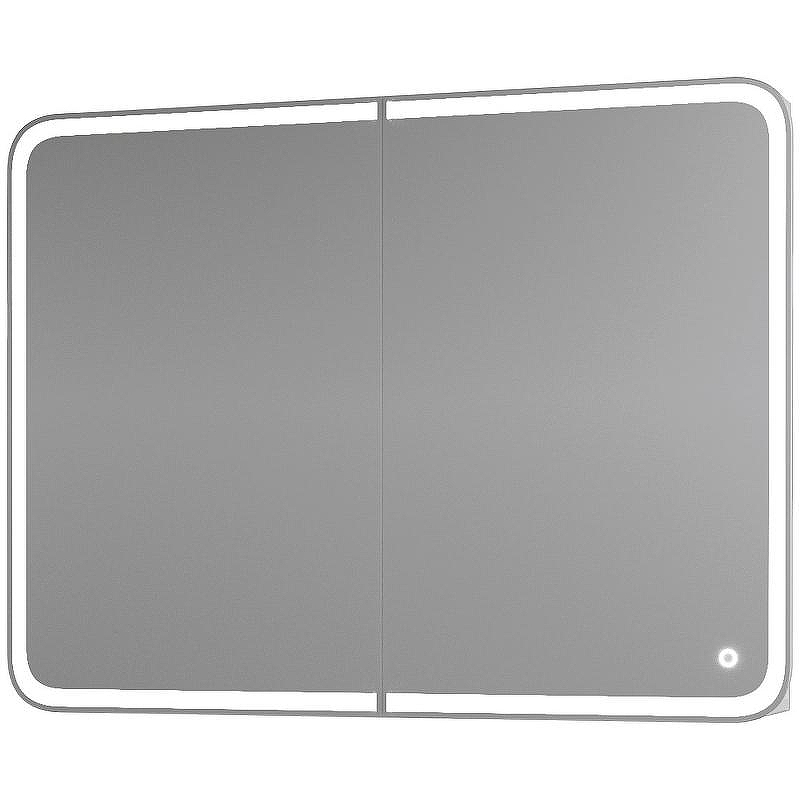 Зеркальный шкаф Grossman Адель 90 209004 с подсветкой Белый, купить, цена, заказать, магазин, доставка, скидка, промокод, купить, цена, заказать, магазин, доставка, скидка, промокод