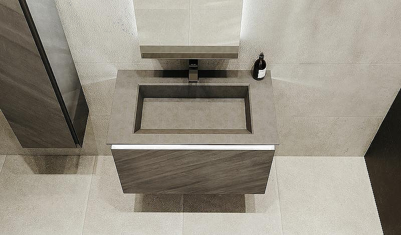 Тумба под раковину Jorno Incline 80 Inc.01.80/P/Bet/JR подвесная Бетон, купить, цена, заказать, магазин, доставка, скидка, промокод, купить, цена, заказать, магазин, доставка, скидка, промокод