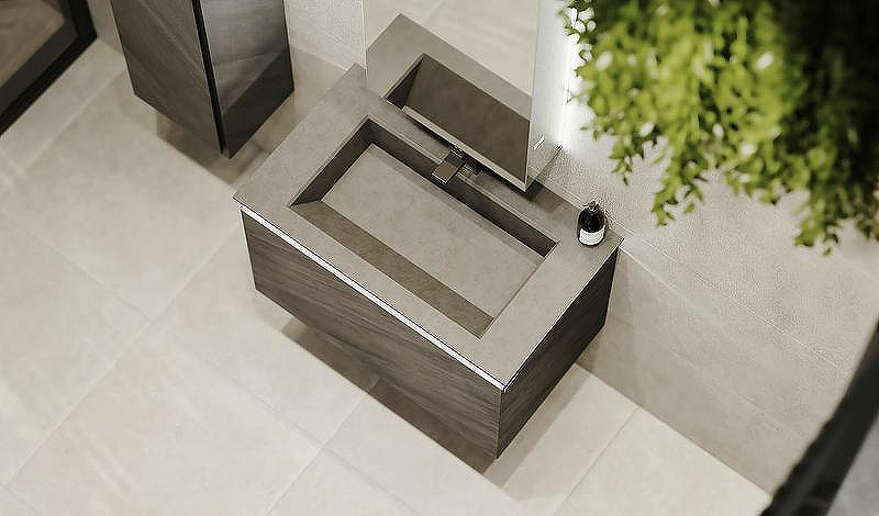 Тумба под раковину Jorno Incline 80 Inc.01.80/P/Bet/JR подвесная Бетон, купить, цена, заказать, магазин, доставка, скидка, промокод, купить, цена, заказать, магазин, доставка, скидка, промокод