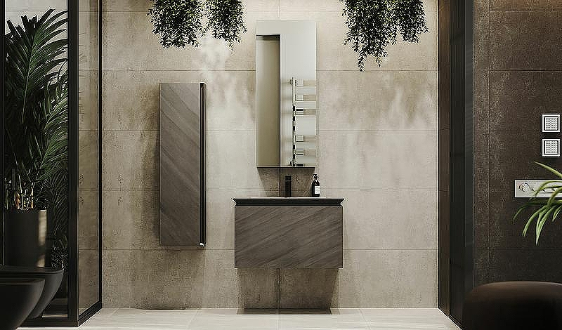 Тумба под раковину Jorno Incline 80 Inc.01.80/P/Bet/JR подвесная Бетон, купить, цена, заказать, магазин, доставка, скидка, промокод, купить, цена, заказать, магазин, доставка, скидка, промокод