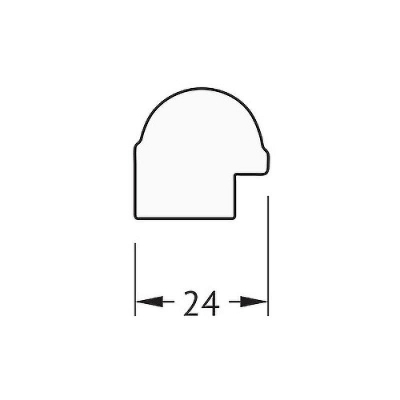 Зеркало Evoform Definite 77х57 BY 0643 в багетной раме - Золотой бамбук 24