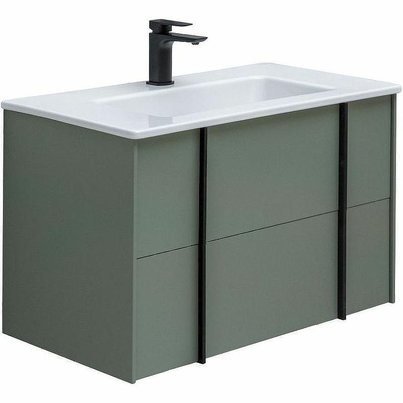 Тумба под раковину Allen Brau Reality 80 1.32005.CGM подвесная Олива матовая, купить, цена, заказать, магазин, доставка, скидка, промокод, купить, цена, заказать, магазин, доставка, скидка, промокод