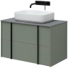 Тумба под раковину Allen Brau Reality 80 1.32005.CGM подвесная Олива матовая, купить, цена, заказать, магазин, доставка, скидка, промокод, купить, цена, заказать, магазин, доставка, скидка, промокод
