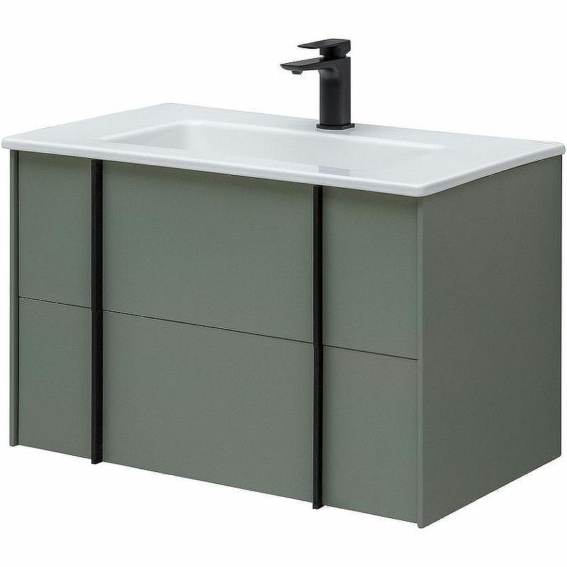 Тумба под раковину Allen Brau Reality 80 1.32005.CGM подвесная Олива матовая, купить, цена, заказать, магазин, доставка, скидка, промокод, купить, цена, заказать, магазин, доставка, скидка, промокод