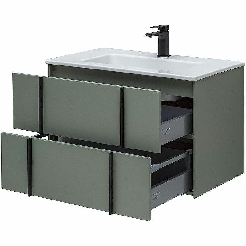 Тумба под раковину Allen Brau Reality 80 1.32005.CGM подвесная Олива матовая, купить, цена, заказать, магазин, доставка, скидка, промокод, купить, цена, заказать, магазин, доставка, скидка, промокод
