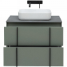 Тумба под раковину Allen Brau Reality 80 1.32005.CGM подвесная Олива матовая, купить, цена, заказать, магазин, доставка, скидка, промокод, купить, цена, заказать, магазин, доставка, скидка, промокод