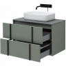 Тумба под раковину Allen Brau Reality 80 1.32005.CGM подвесная Олива матовая, купить, цена, заказать, магазин, доставка, скидка, промокод, купить, цена, заказать, магазин, доставка, скидка, промокод