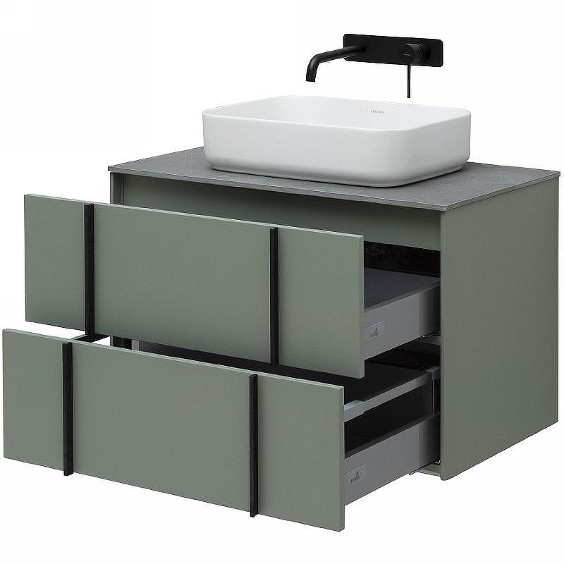 Тумба под раковину Allen Brau Reality 80 1.32005.CGM подвесная Олива матовая, купить, цена, заказать, магазин, доставка, скидка, промокод, купить, цена, заказать, магазин, доставка, скидка, промокод