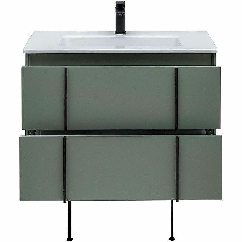 Тумба под раковину Allen Brau Reality 80 1.32005.CGM подвесная Олива матовая, купить, цена, заказать, магазин, доставка, скидка, промокод, купить, цена, заказать, магазин, доставка, скидка, промокод