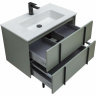 Тумба под раковину Allen Brau Reality 80 1.32005.CGM подвесная Олива матовая, купить, цена, заказать, магазин, доставка, скидка, промокод, купить, цена, заказать, магазин, доставка, скидка, промокод