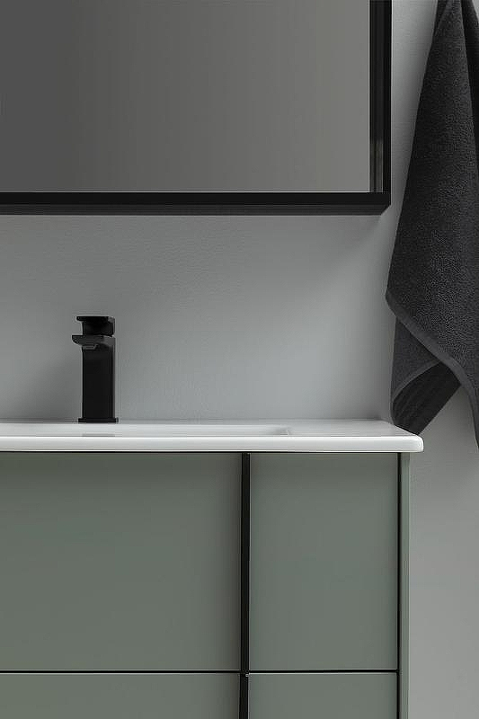 Тумба под раковину Allen Brau Reality 80 1.32005.CGM подвесная Олива матовая, купить, цена, заказать, магазин, доставка, скидка, промокод, купить, цена, заказать, магазин, доставка, скидка, промокод