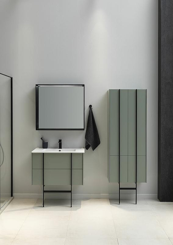 Тумба под раковину Allen Brau Reality 80 1.32005.CGM подвесная Олива матовая, купить, цена, заказать, магазин, доставка, скидка, промокод, купить, цена, заказать, магазин, доставка, скидка, промокод