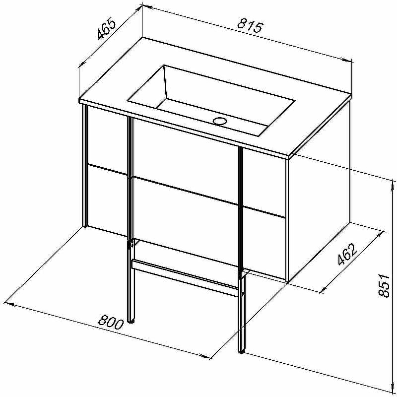Тумба под раковину Allen Brau Reality 80 1.32005.CGM подвесная Олива матовая, купить, цена, заказать, магазин, доставка, скидка, промокод, купить, цена, заказать, магазин, доставка, скидка, промокод