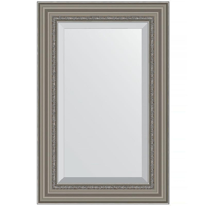 Зеркало Evoform Exclusive 86х56 BY 1237 с фацетом в багетной раме - Римское серебро 88, купить, цена, заказать, магазин, доставка, скидка, промокод, купить, цена, заказать, магазин, доставка, скидка, промокод