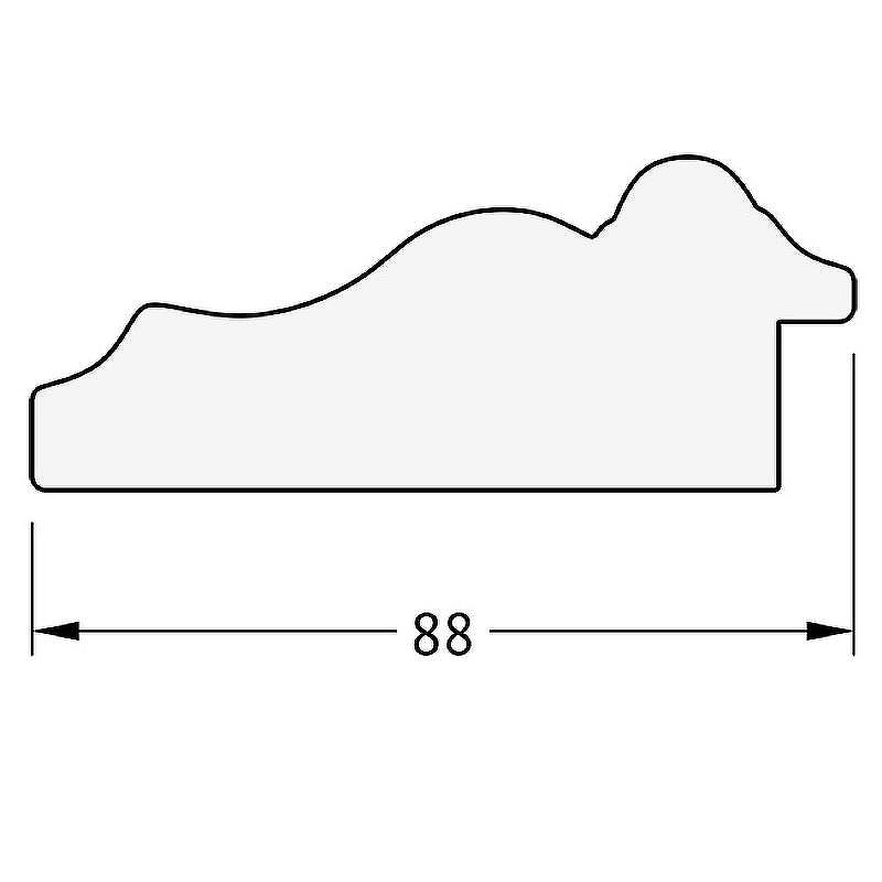 Зеркало Evoform Exclusive 86х56 BY 1237 с фацетом в багетной раме - Римское серебро 88, купить, цена, заказать, магазин, доставка, скидка, промокод, купить, цена, заказать, магазин, доставка, скидка, промокод