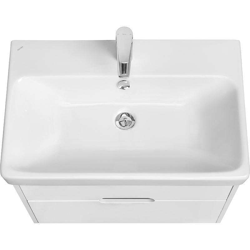 Тумба под раковину Aquaton Оливия 70 1A254301OL010 подвесная Белая матовая, купить, цена, заказать, магазин, доставка, скидка, промокод, купить, цена, заказать, магазин, доставка, скидка, промокод