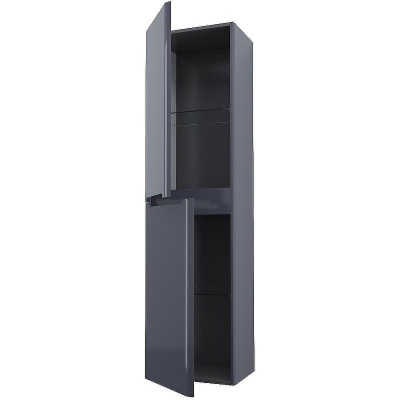 Шкаф пенал Iddis Edifice 40 EDI40D0i97 подвесной Темно-серый