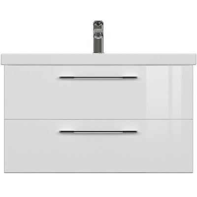 Тумба под раковину Cersanit Lara 80 64137 подвесная Белая