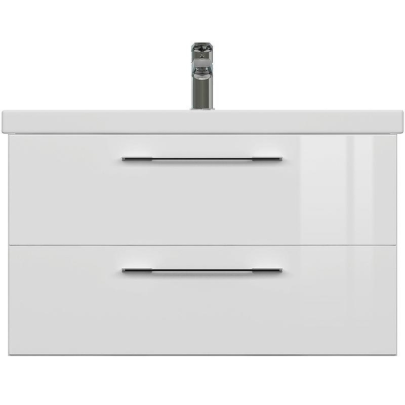 Тумба под раковину Cersanit Lara 80 64137 подвесная Белая, купить, цена, заказать, магазин, доставка, скидка, промокод, купить, цена, заказать, магазин, доставка, скидка, промокод