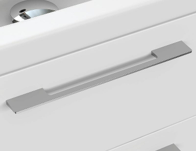 Тумба под раковину Cersanit Lara 80 64137 подвесная Белая