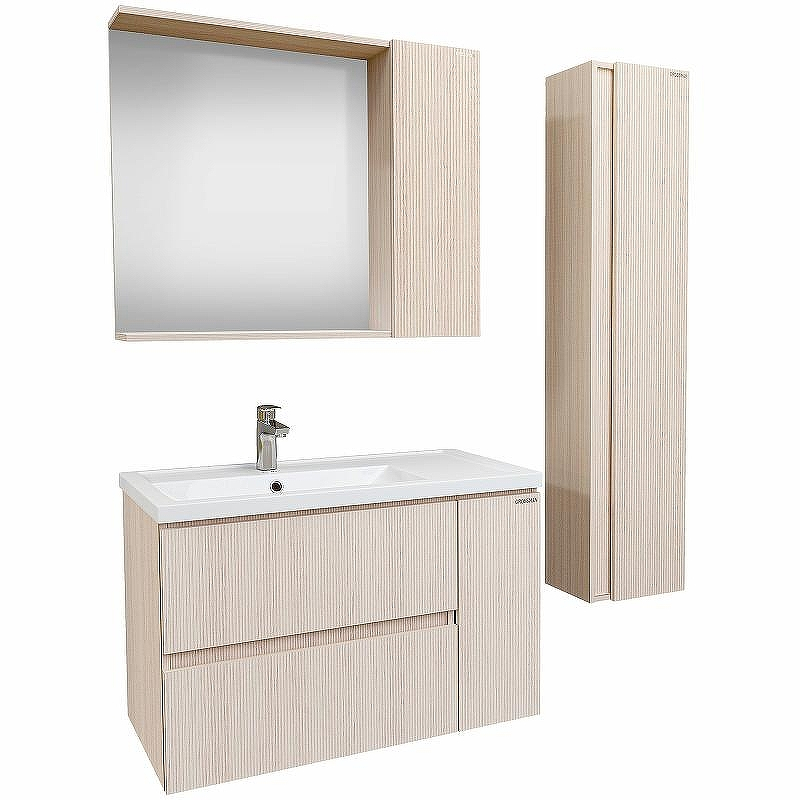 Зеркало со шкафом Grossman Юнит 80 2080112 Кадена лайт, купить, цена, заказать, магазин, доставка, скидка, промокод, купить, цена, заказать, магазин, доставка, скидка, промокод