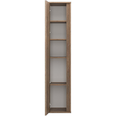 Шкаф пенал Brevita Dallas 35 DAL-05035-31 подвесной Дуб Галифакс олово