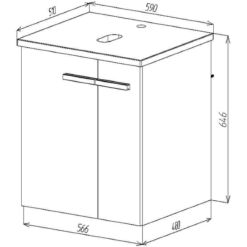 Тумба под раковину VIANT Мюнхен 60 VMUN60NBEL-T2STP подвесная Белая матовая, купить, цена, заказать, магазин, доставка, скидка, промокод, купить, цена, заказать, магазин, доставка, скидка, промокод