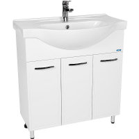 Тумба под раковину VIANT Милан 80 VMIL80ER-T3ST Белая, купить, цена, заказать, магазин, доставка, скидка, промокод, купить, цена, заказать, магазин, доставка, скидка, промокод