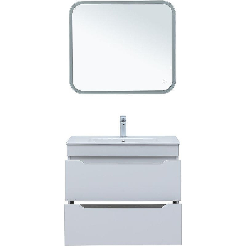 Тумба под раковину Aquanet Практика 80 330459 подвесная Белая матовая, купить, цена, заказать, магазин, доставка, скидка, промокод, купить, цена, заказать, магазин, доставка, скидка, промокод