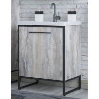 Тумба под раковину Corozo Айрон 60 SD-00000385 Черный антик, купить, цена, заказать, магазин, доставка, скидка, промокод, купить, цена, заказать, магазин, доставка, скидка, промокод