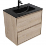 Тумба под раковину Aquanet Милан 70 336383 подвесная Дуб светлый, купить, цена, заказать, магазин, доставка, скидка, промокод, купить, цена, заказать, магазин, доставка, скидка, промокод