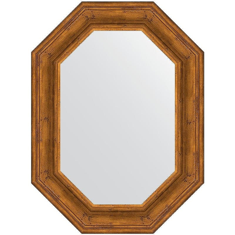 Зеркало Evoform Polygon 79х59 BY 7213 в багетной раме - Травленая бронза 99, купить, цена, заказать, магазин, доставка, скидка, промокод, купить, цена, заказать, магазин, доставка, скидка, промокод