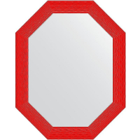 Зеркало Evoform Polygon 96х76 BY 7300 в багетной раме - Красная волна 89, купить, цена, заказать, магазин, доставка, скидка, промокод, купить, цена, заказать, магазин, доставка, скидка, промокод