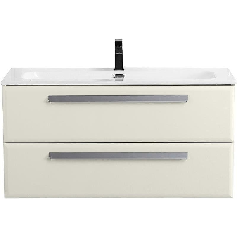 Тумба под раковину Cezares Eco-Cer-N 100 ECO-CER-N-1000-2C-SO-AS-P подвесная Альпака брашированная без ручек, купить, цена, заказать, магазин, доставка, скидка, промокод, купить, цена, заказать, магазин, доставка, скидка, промокод