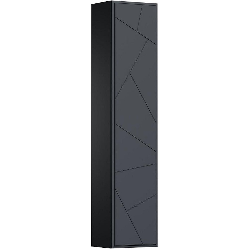 Шкаф пенал Allen Brau Paris 35 1.360005.AM подвесной Антрацит матовый, купить, цена, заказать, магазин, доставка, скидка, промокод, купить, цена, заказать, магазин, доставка, скидка, промокод