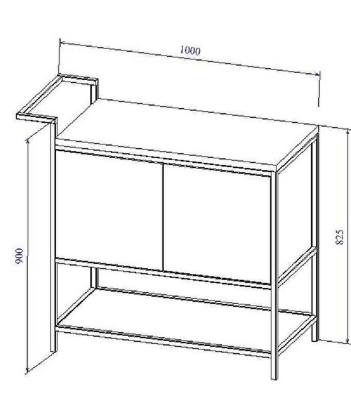 Тумба под раковину Cersanit Botanique 100 63015 Зеленая, купить, цена, заказать, магазин, доставка, скидка, промокод, купить, цена, заказать, магазин, доставка, скидка, промокод