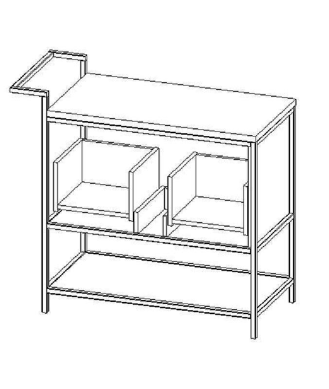 Тумба под раковину Cersanit Botanique 100 63015 Зеленая, купить, цена, заказать, магазин, доставка, скидка, промокод, купить, цена, заказать, магазин, доставка, скидка, промокод