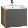 Тумба под раковину Aquaton Сохо 60 1A258001AJA00 подвесная Дуб веллингтон Графит софт, купить, цена, заказать, магазин, доставка, скидка, промокод, купить, цена, заказать, магазин, доставка, скидка, промокод