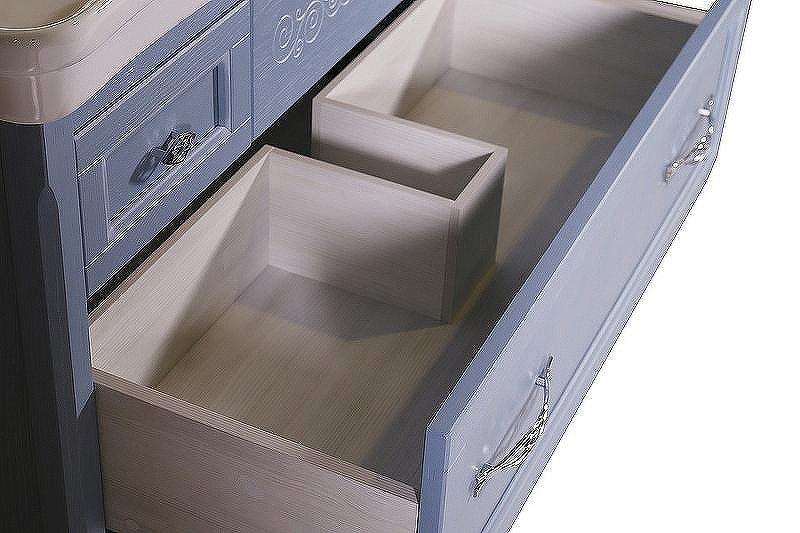 Комплект мебели для ванной ASB-Woodline Модерн 105 Рошфор с Белой патиной, купить, цена, заказать, магазин, доставка, скидка, промокод, купить, цена, заказать, магазин, доставка, скидка, промокод