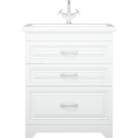 Тумба под раковину Corozo Каролина 70 Z3 SD-00000923 Белая, купить, цена, заказать, магазин, доставка, скидка, промокод, купить, цена, заказать, магазин, доставка, скидка, промокод